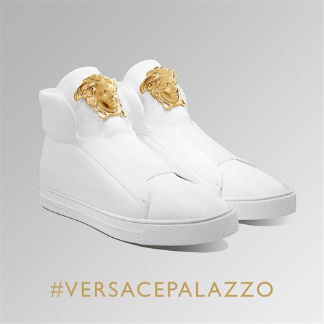 white versace sneakers men.